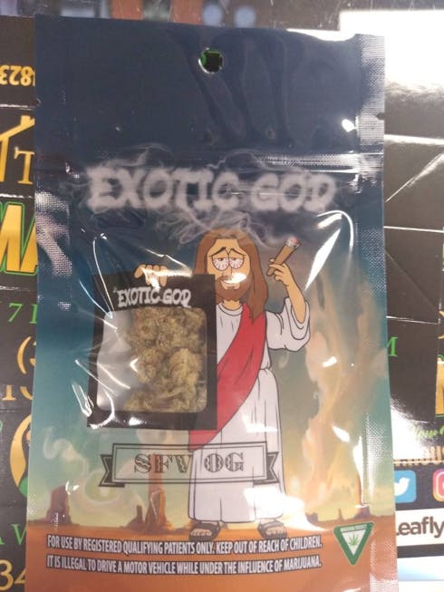 Slab God Flower 1/8-SFV-OG