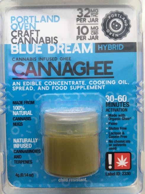(Cannaghee) Blue Dream: 50mg Cannabis Butter