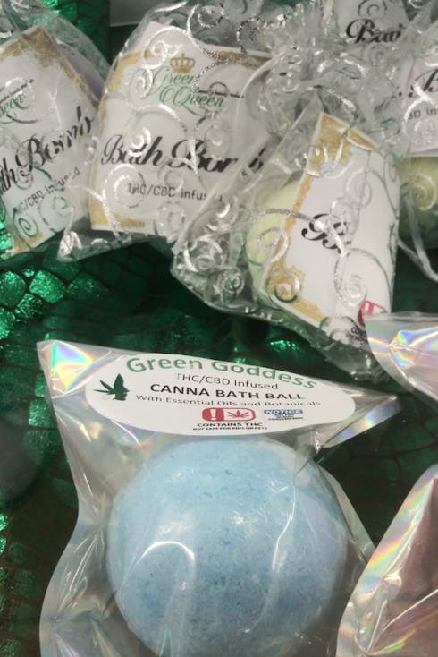 Canna Bath Ball (THC/CBD infused)