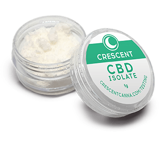 Crescent Canna Organic CBD Isolate Powder