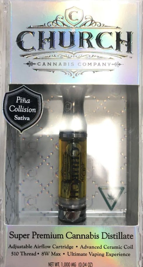 CHURCH CANNABIS CART 1G (PINA COLLISION)