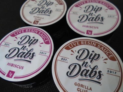 Hibiscus Live Resin Sauce by Dip N Dab 1g