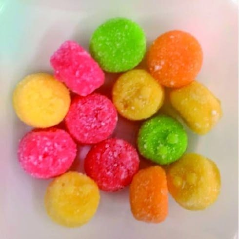 IESO Gummies Sour Neon Smileys