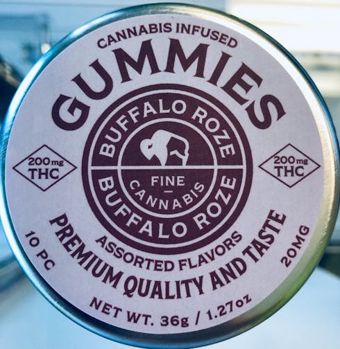Gummies - 200mg Assorted Gummies By Buffalo Roze Fine Cannabis