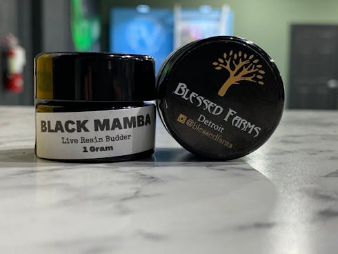 Blessed Farms Live Resin "Black Mamba"