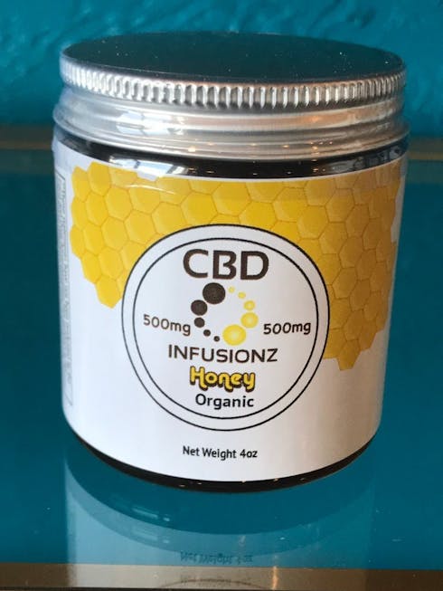 CBD INFUSIONS ORGANIC HONEY 500 MG (TAX INCLUDED)