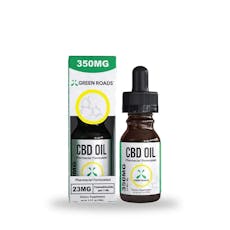 350 mg Serving Size: 1 ML CBD per Serving: 22.673 MG Total THC:<0.00 MG Total Cannabinoids: 340.1 MG