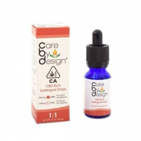 CBD Sublingual Drops - 1:1 CBD/THC