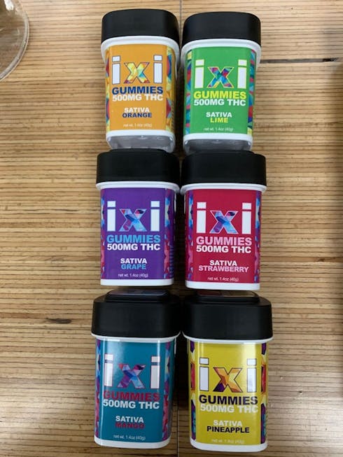 IXI 500 mg Sativa Gummies