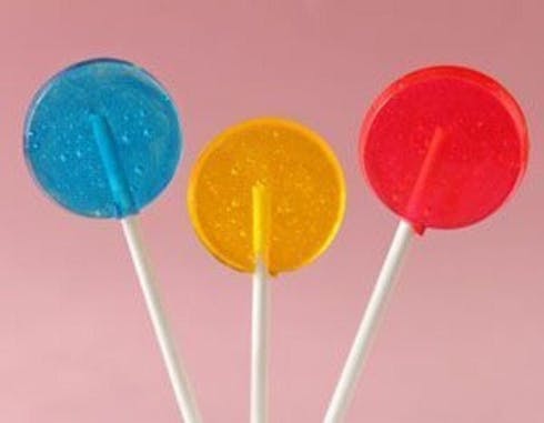 Cotton Candy Lollipop