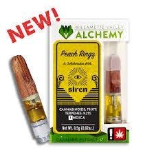 Peach Ringz Live Resin .5g Cartridge