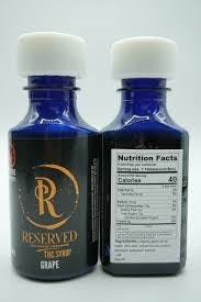 Reserved Syrup 4oz 400mg