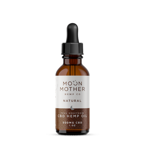 Full Spectrum Hemp Extract Natural Tincture 500-2500 MG CBD