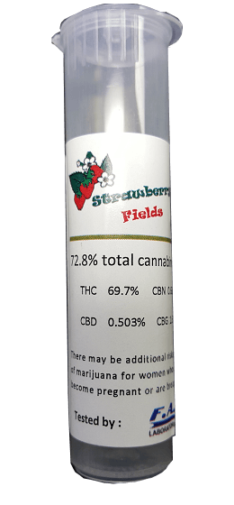 OKLAHOMA PURE VAPE CARTRIDGE - STRAWBERRY FIELDS