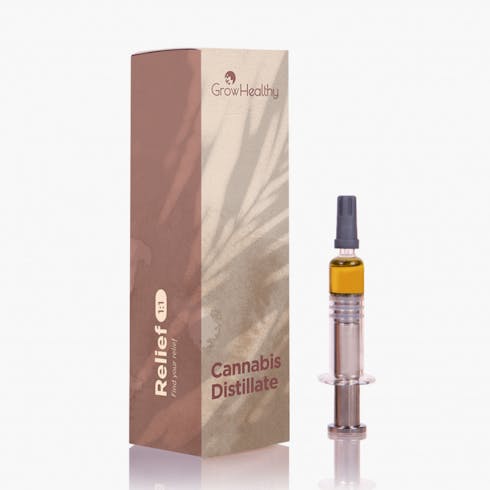 RELIEF Mint & Lime (1:1) Distillate – ½ gram