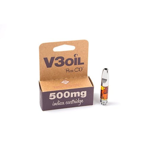 V3 Oil - 500mg Cartridge - Indica