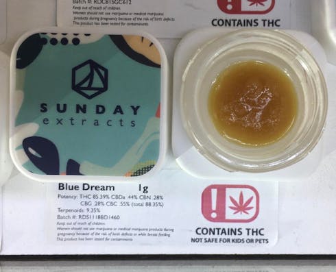 Sunday Extracts Blue Dream