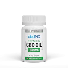 CBD Oil Capsules 60 count 1000mg
