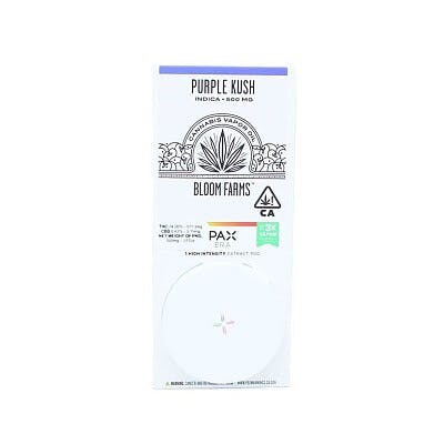 Purple Kush - Pax Era Pod .5g by Bloom Farms