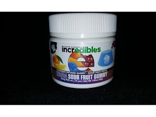 Indica Sour Fruit Gummies - 100mg - 10pk