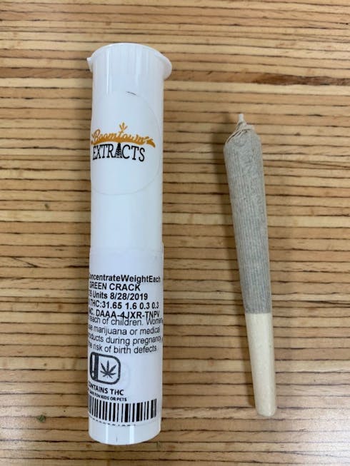 Boomtown extracts green Crack bubble hash