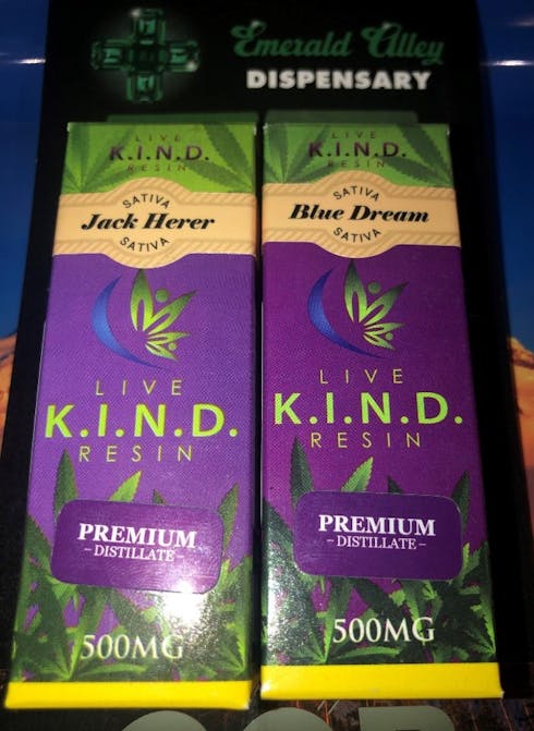 K.I.N.D. .5g Sativa Carts