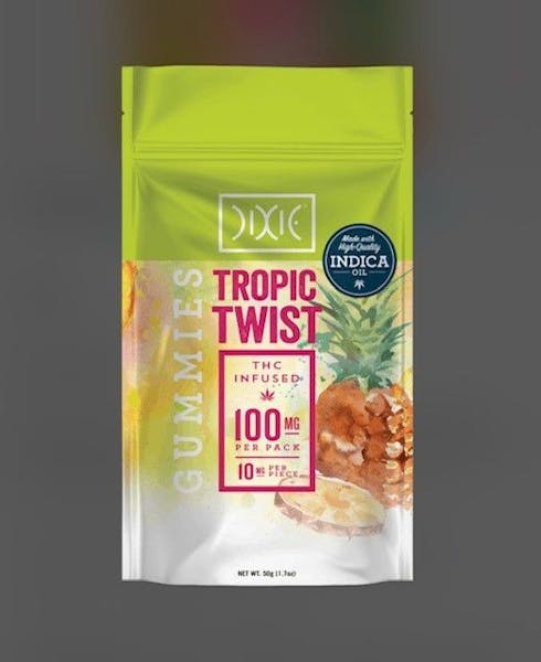 Dixie - Tropic Twists Gummies 100mg