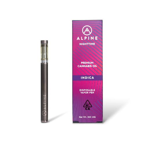 Alpine Live Resin Disposable Pen .3g - Granddaddy Purple