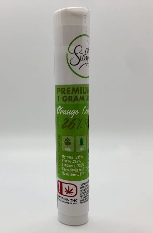 Sublime Orange Cookies 1g Preroll