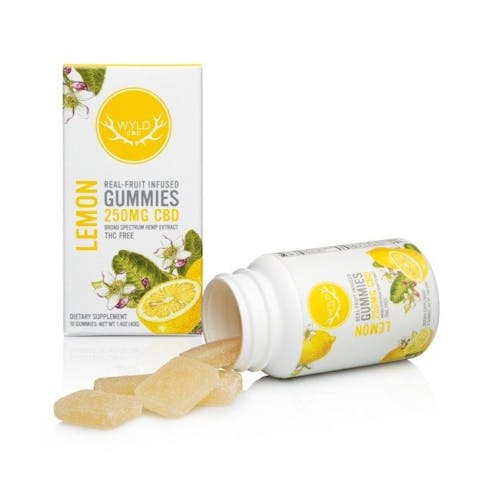Wyld Lemon Gummies 250mg/10ct
