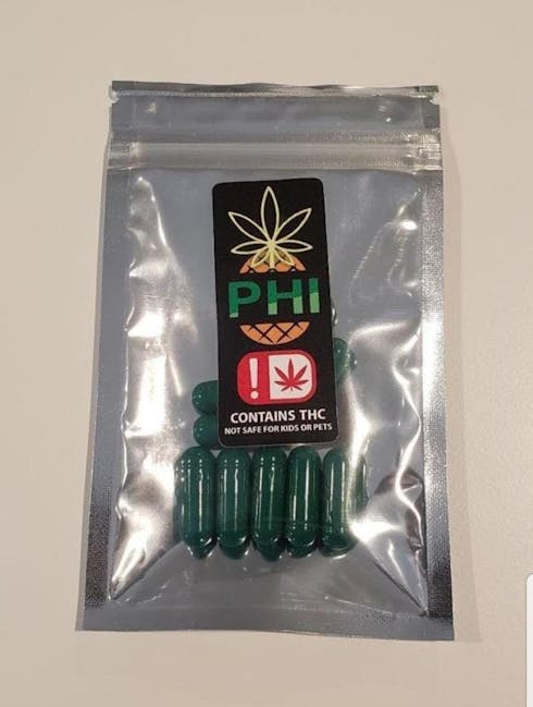 PHI Capsules 100mg THC