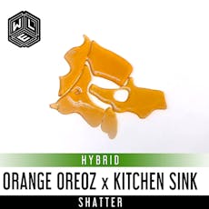 White Label > Shatter 1g > Orange Oreoz x Kitchen Sink