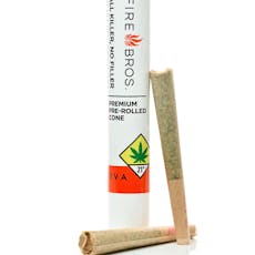 Jack Black Full Flower Pre-Roll 2pk by Fire Bros - 1g