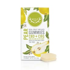 Wyld Gummies - CBD:CBG Pear 400:200mg