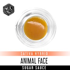Animal Face (Cured Resin) Sugar Sauce 1g- White Label Extracts