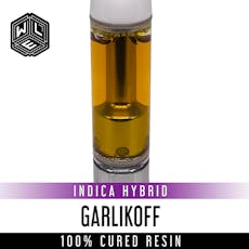WHITE LABEL | Garlikoff 1g Cured Resin Cartridge