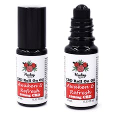 Healing Rose | Organic Awaken and Refresh CBG + CBD Roll-On Oil