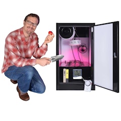 Cabinet Garden Growing Grow Tents Small Hydroponic & Dirt LED Light Cabinet Garden™ for Home Cannabis Growing