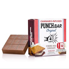 Punch Bar 225mg |S'Mores Milk chocolate