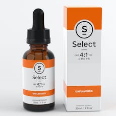 Select Strains - Unflavored Tincture 4:1 Ratio