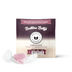 Betty's Eddies: Chews | Raspberry Creme | 2:4:1 THC:CBD:CBN | 10mg THC: 20mg CBD: 5mg CBN | 10pk
