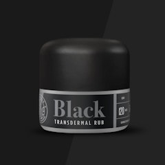 Cannariginals Topicals Balms 2:1 Black Transdermal Rub 180mg