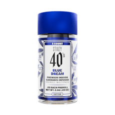 Stiiizy 40's Pre-Rolls 2.5g (5pk) - Blue Dream
