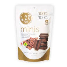 420 MINIS CBD Dark Choc Espresso 10PK