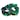 CaliConnected Online Headshop Apparel Other Apparel Blue Fiesta “Psychedelic Weed Leaf” Stash Pocket Scrunchie