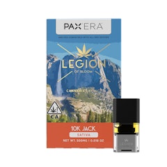 Legion of Bloom Concentrates Cartridges PAX POD 10K Jack .5g