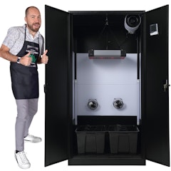 Cabinet Garden Growing Grow Tents Large Hydroponic & Dirt LED Light Cabinet Garden™ for Home Cannabis Growing