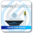 Grow Sciences Sour San Souci Live Hash Rosin Cartridge 600mg