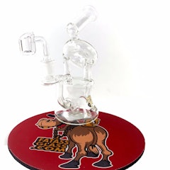 Fat Ass Glass Company Dabbing Dab & Oil Rigs Tsunami Glass Donut Recycler