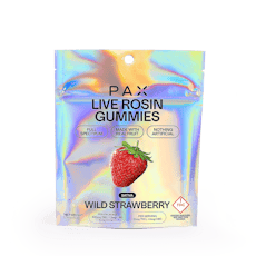 Heirloom Wild Strawberry Live Rosin Gummies 100mg